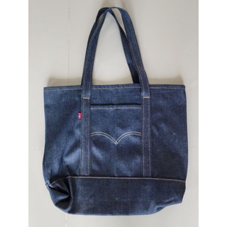 Levis  Bag ผ้าดิบเดินตะเข็บเดี่ยว ขนาด 19"×16"