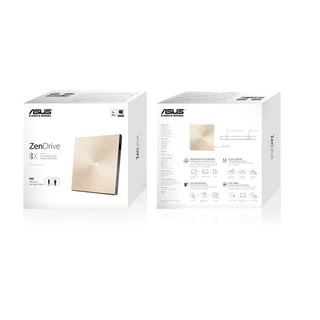 External DVD Wirter ZenDrive U9M (SDRW-08U9M-U/Gold) (ประกัน1ปี)