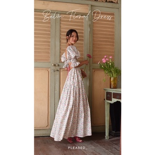 Belva Floral Dress เดรสลายดอกไม้