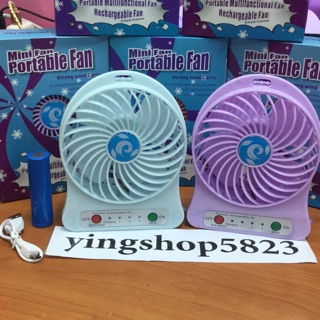 พัดลม USB Mini Fan พัดลมตั้งโต้ะ พัดลมพกพา