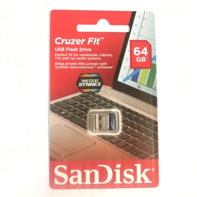 แฟลชไดร์ฟ USB CRUZER FIT 16GB/32GB/64GB
