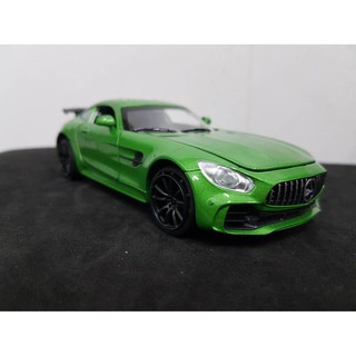 โมเดลรถยนต์ BENZ AMG GTR ทำจากเหล็ก สัดส่วน 1:32 ประตู ฝากระโปรง เปิดปิดได้เหมือนจริง มีเสียงมีไฟ ล้อฟรี MA-3222