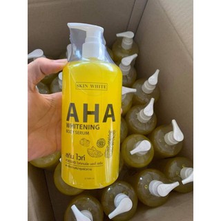 🍋สกินไวท์ เซรั่มเอเอชเอ🍋  ขนาด 500 ml AHA เซรั่มผิวขาวเข้มข้น