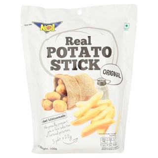 🔥The Best!! เอ็นโอไอ มันฝรั่งแท้ชนิดแท่งทอดกรอบรสดั้งเดิม 20กรัม x 5 ซอง N.O.I Original Real Potato Stick 20g x 5pcs