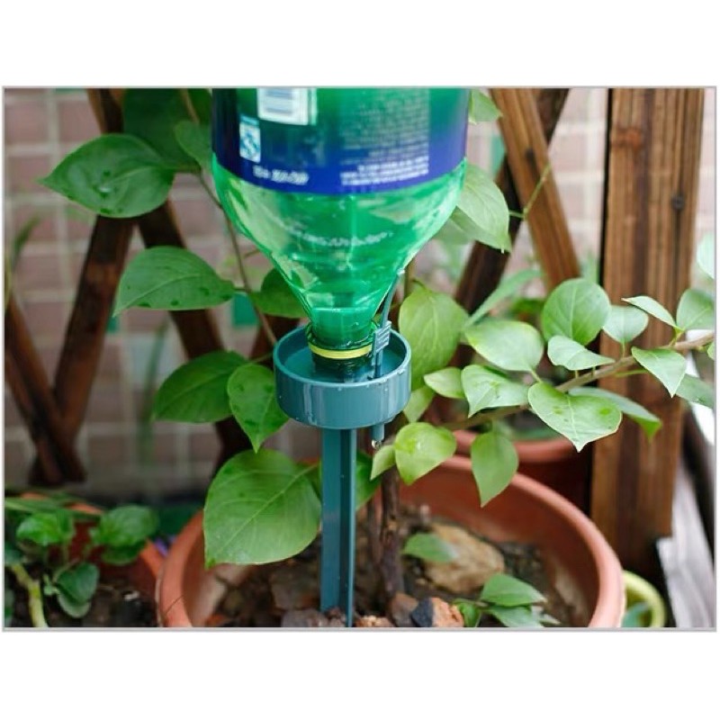 หัวน้ำหยดต้นไม้ DIY ที่รดน้ำ หัวแบบสวมใช้ได้กับขวดน้ำดื่ม หัวหยดน้ำ รดน้ำต้นไม้ ใช้กับ ขวดน้ำเปล่า ขวดน้ำอัดลม 10-15วัน - รูปที่ 6