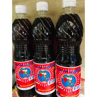 👍 น้ำปลาแท้ ตราลูกโลก 1 ขวด บรรจุ 700ml ขวดพลาสติก PET