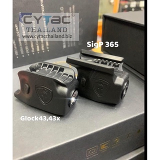 ไฟฉาย Warriorland สำหรับติด SigP365และ Glock43/43x