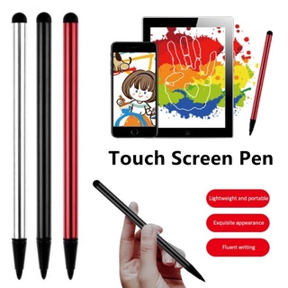 2 in 1 ปากกาสไตลัส Capacitive ป้องกันลายนิ้วมือ / ปากกาทัชสกรีน วาดภาพโทรศัพท์ สากล สําหรับสมาร์ทโฟน พีซี แท็บเล็ต ทุกรุ่น