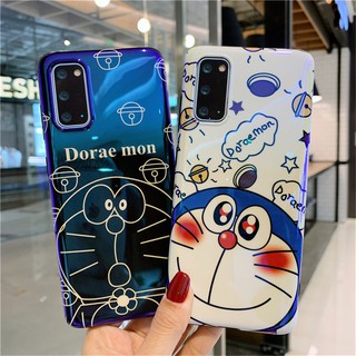 เคสซิลิโคน สำหรับ Samsung S20 Plus S20+ Cartoon โดราเอมอน Doraemon Bluray Design Silicone Case