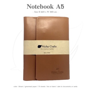 Notebook A5 / NichaCrafts 250 บาท