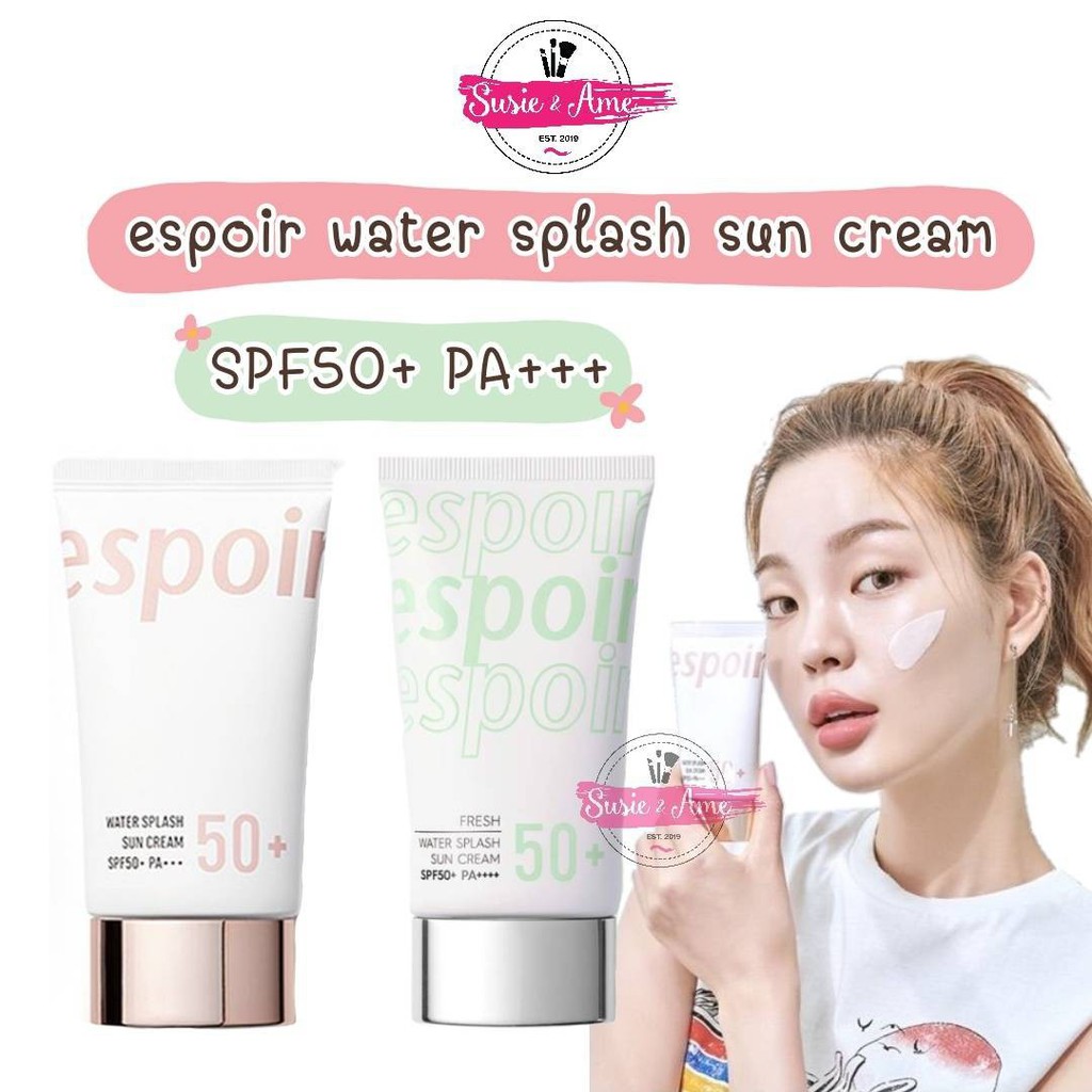 ESPOIR Water Splash Sun Cream Fresh [60ml.] / ESPOIR Water Splash Sun