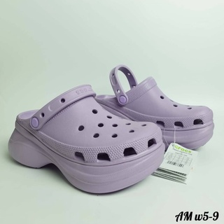 Crocs รองเท้าแตะแบบสวมมีรัดส้น