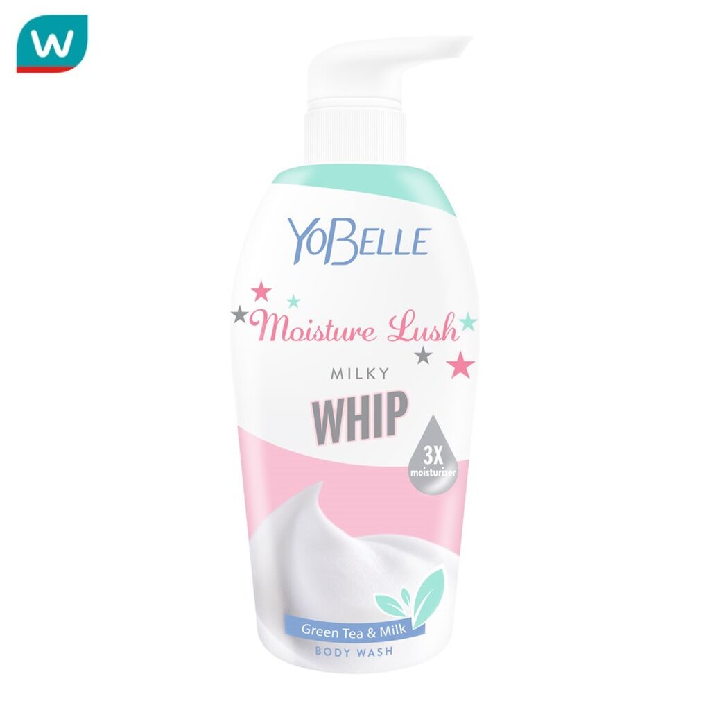 Yobelle โยเบล มอยเจอร์ ลัช มิลกี้ วิป บอดี้ วอช 400 มล.