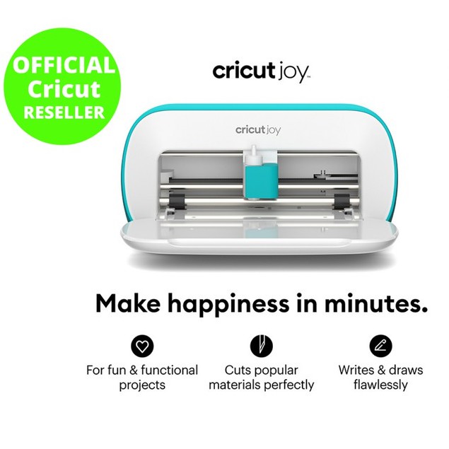 เครื่องตัด Cricut Joy + แผ่นรองตัด+ Black Cricut Joy Pen รับประกัน 1 ปี