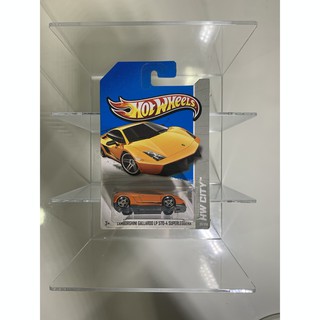 Hot wheels LAMBORGHINI GALLARDO LP 570-4 SUPERLEGGERA HW CITY 2013 NIGHT BURNERZ 29 OF 250 (Orange)