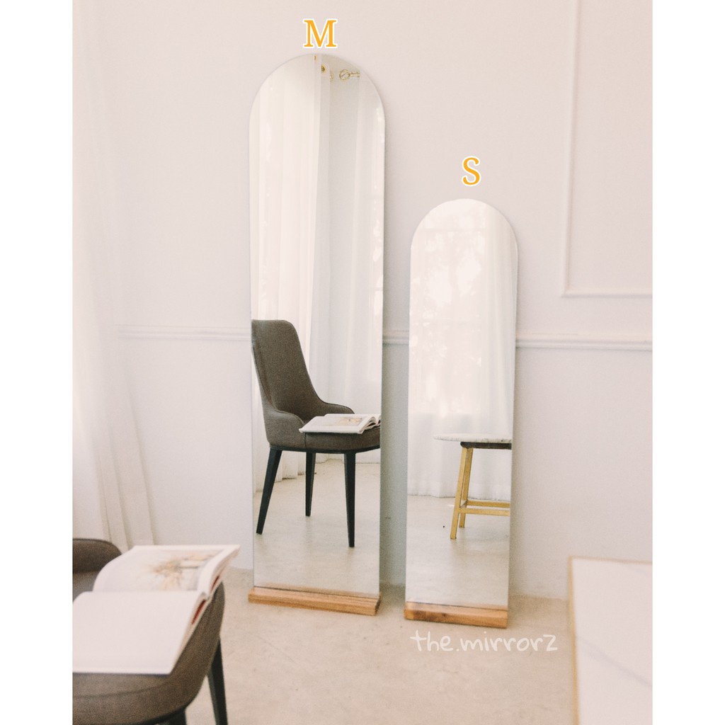 กระจกมินิมอล รุ่น Front Door ขนาด 60×165 ซม. .