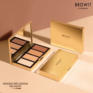 Browit ไฮไลท์แอนด์คอนทัวร์โปรพาเลท 3.5g x 4สี