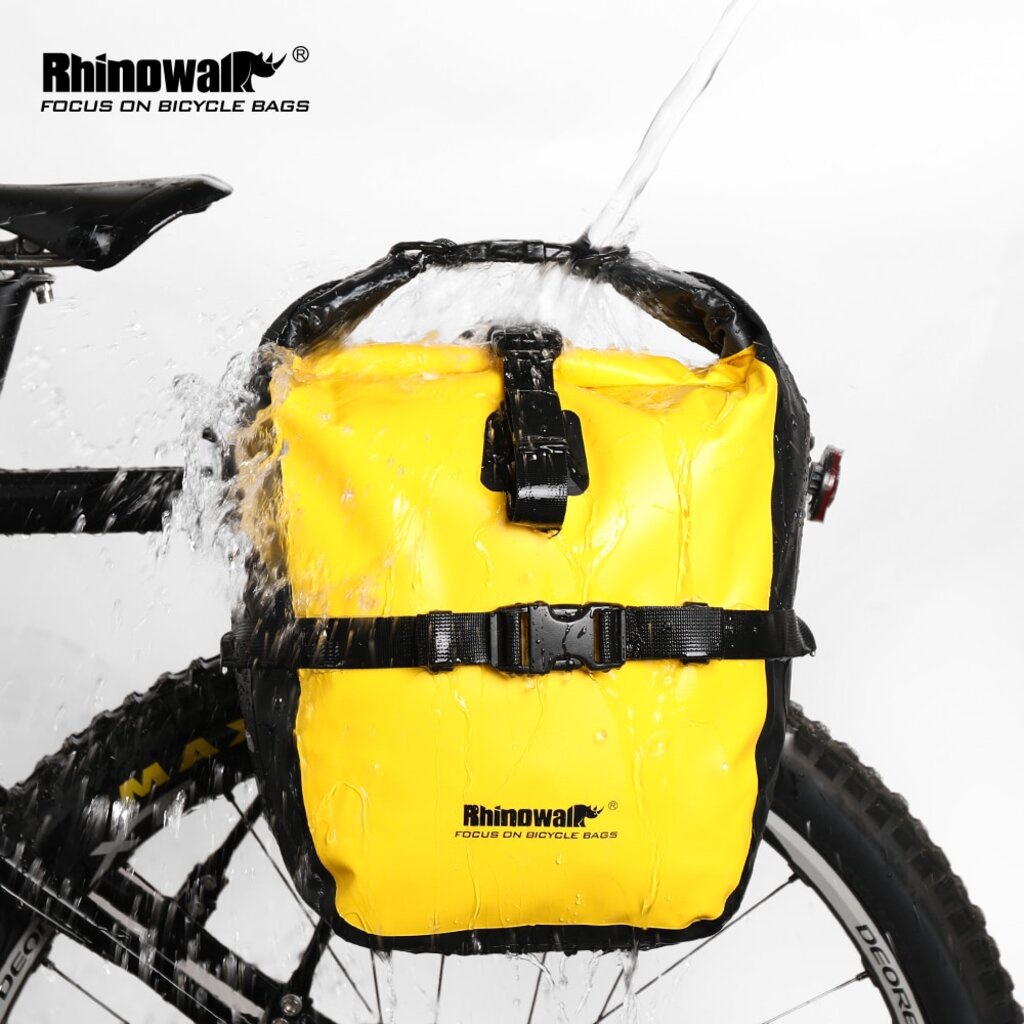 กระเป๋าจักรยาน ทัวร์ริ่ง กันน้ำ Rhinowalk 20L Bicycle Pannier Bag Bike