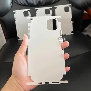 ฟิล์มหลังแบบใส หุ้มรอบเครื่อง For สำหรับ iPhone 13 PRO MAX 14 17 Promax 12 15 16 Pro Max , ฟิล์มไฮดรอลิกขอบรวมทุกอย่าง