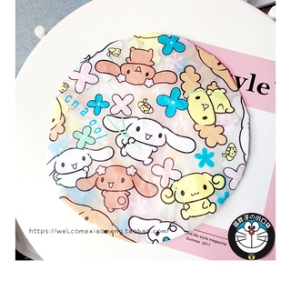 💦💧 หมวกคลุมผมอาบน้ำยางพารา ลายการ์ตูนน่ารัก ⭐️ ลาย Cinnamoroll มีให้เลือก 2 ลาย 😍😍