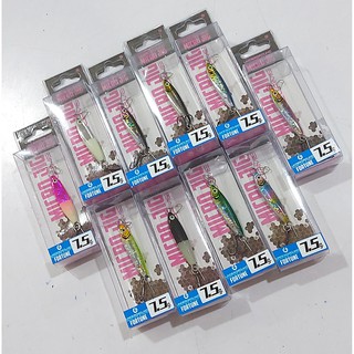 เหยื่อจิ๊ก luresfactory fortune 5.5 g./7.5 g./12 g. พร้อมตัวเบ็ด3ทาง/micro jig