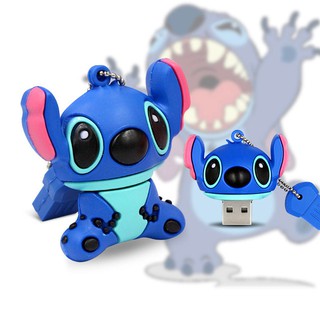 แฟลชไดรฟ์รูปการ์ตูน Lilo &amp; Stitch USB Flash Drive 16GB USB 2.0