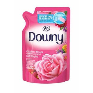 Downy น้ำยาปรับผ้านุ่ม กลิ่นการ์เด้น บลูม 600 มล. ถุงเติม สีชมพู (สูตรเข้มข้น)