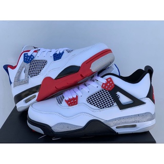 2019 New Air Jordan 4 Retro AJ4 รองเท้าผ้าใบลําลอง สําหรับผู้ชาย เหมาะกับการเล่นกีฬาบาสเก็ตบอล 761T KDHP