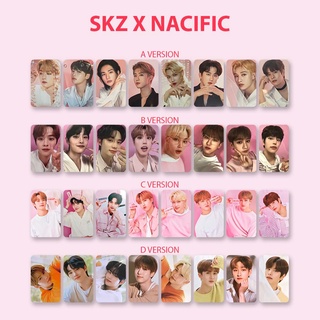 โฟโต้การ์ด STRAY KIDS x Nacific Premium Bangchan Changbin Felix Han Hyunjin I.N Leeknow Seungmin