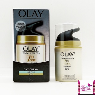 🔥โปรค่าส่ง25บาท🔥Olay Total Effects 7 in one Gentle Day Cream SPF15 50g.โอเลย์ โททัล เอฟเฟ็คท์ อ่อนโยน