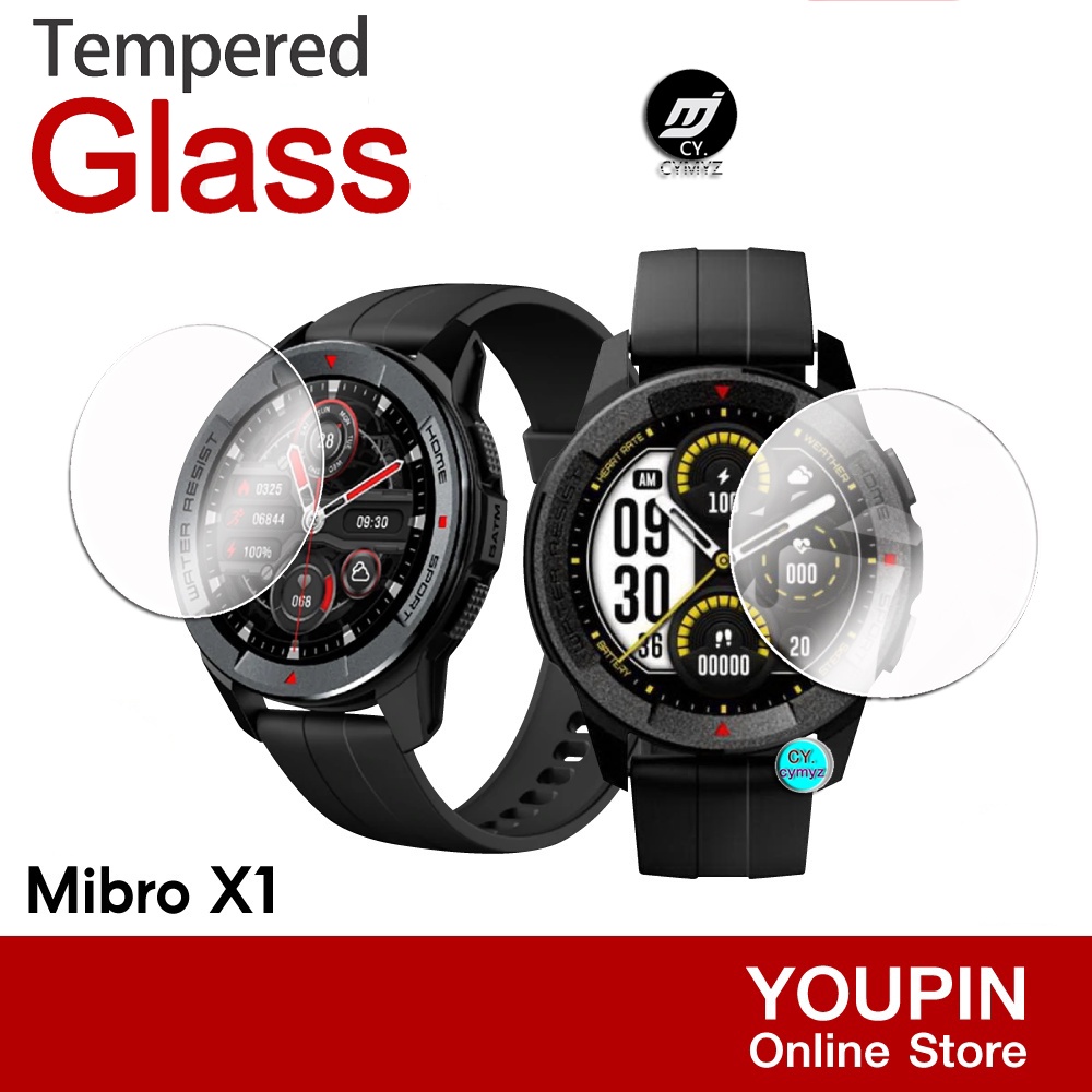 ฟิล์ม mibro x1 ฟิล์มป้องกัน mibro watch x1 ฟิล์มกระจกนิรภัย HD ฟิล์ม mibro Smart Watch x1 ฟิล์มป้องกัน