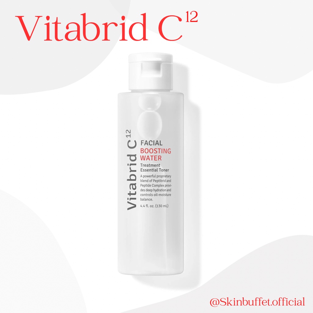 พร้อมส่งทันทีVitabrid C12 Facial boosting water 130ml skinbuffet