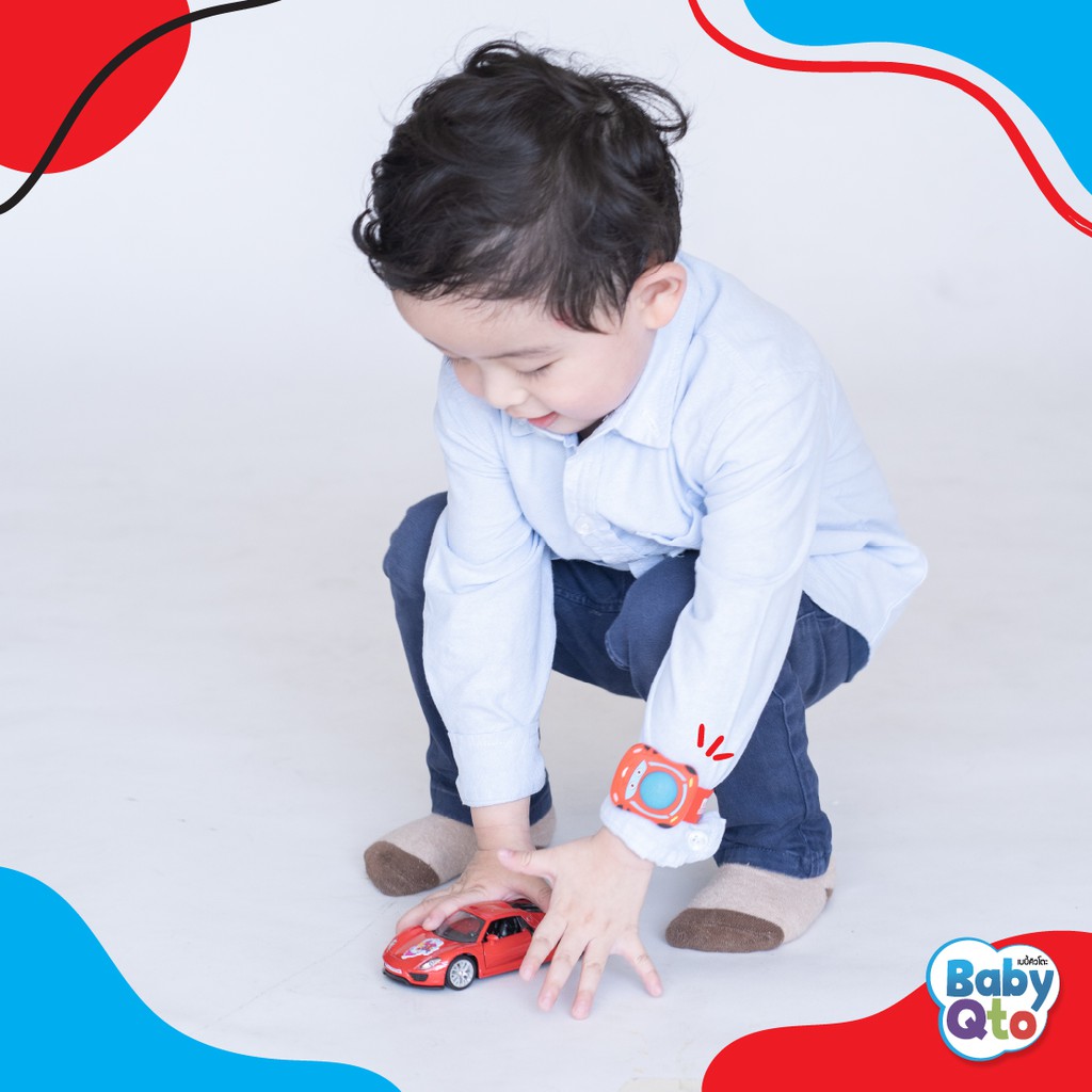 BabyQto เบบี้คิวโตะ สายรัดข้อมือกันยุงลายรถแข่ง - รูปที่ 4
