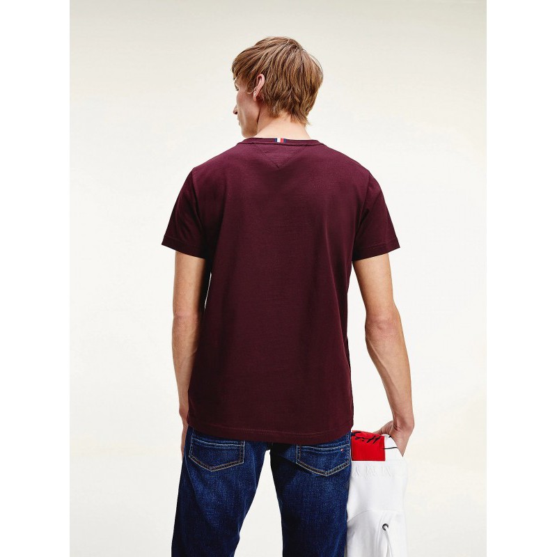 Tommy Hilfiger MEN Flag Print T shirt RED TH MW0MW14313 Tommy Hilfiger MEN Flag Print T shirt RED TH MW0MW14313