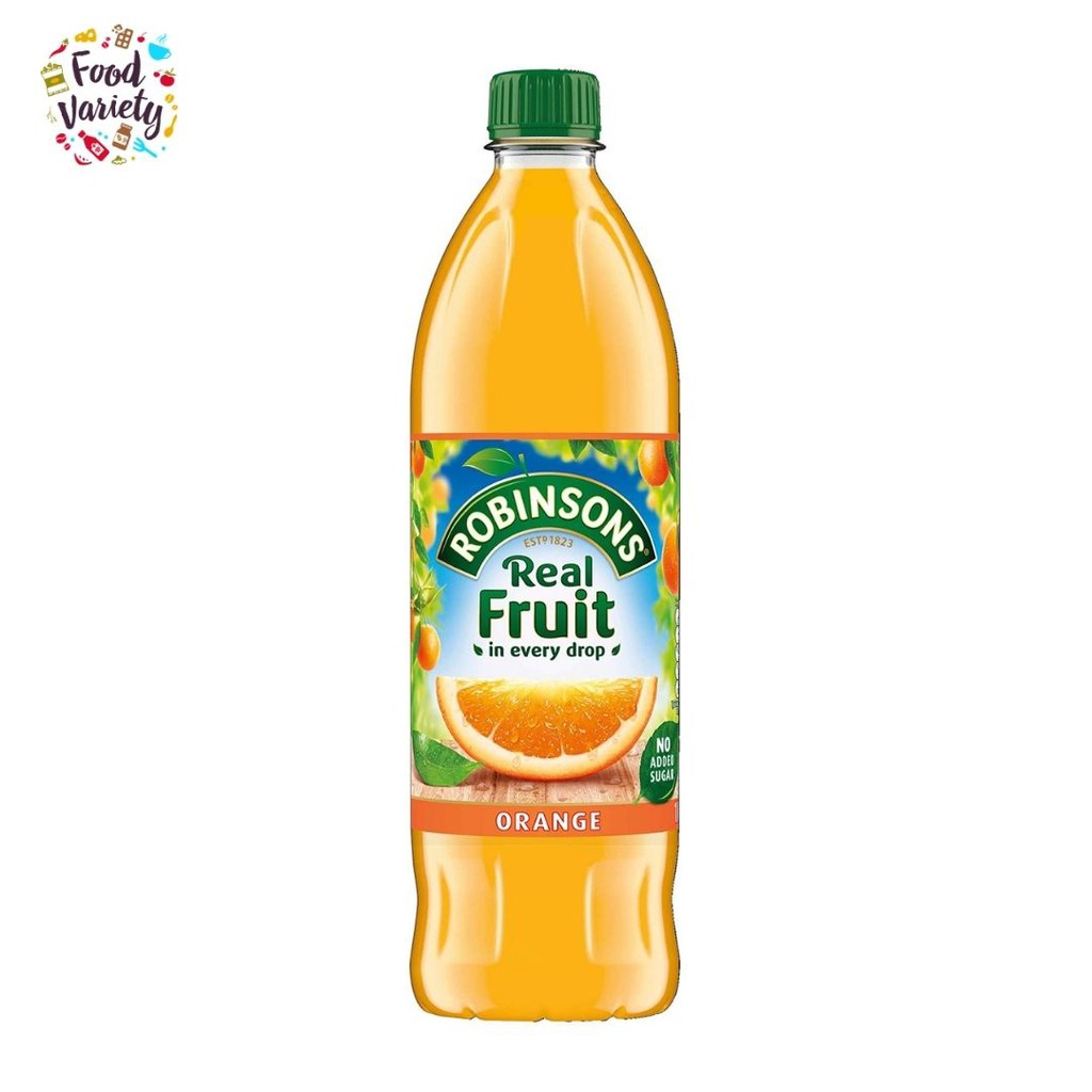 Robinsons Real Fruit - Orange 1L โรบินสันส์ เรียลฟรุต รสส้ม 1 ลิตร
