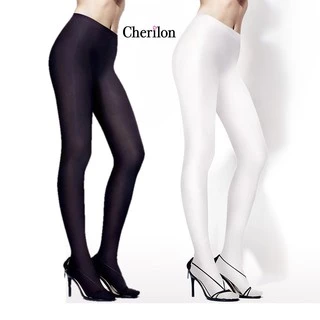 Cherilon เชอรีล่อน ถุงน่อง กางเกง แฟชั่น เนื้อทึบ 40D สีดำ สีขาว กระชับ ซักไม่ย้วย MIX&MATCH กับชุดได้หลากหลาย NSA-COP40