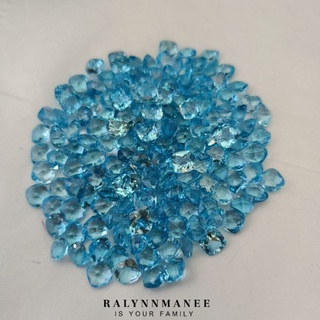 พลอยโทพาซแท้ ( Blue topaz ) เฉดสีฟ้าอ่อน ( Sky )