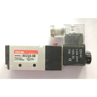 Solenoid Valve Model : 4V210-08 220V AC 5.5VA 25mA