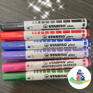 Stabilo ปากกาไวท์บอร์ด ลบได้ หัวขนาด 2.5-3.5mm