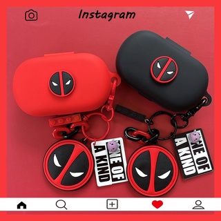 Bose QuietComfort Earbuds / Sport Earbuds Case Cartoon Deadpool ซิลิโคนหูฟังป้องกันนุ่มป้องกันรอยขีดข่วน