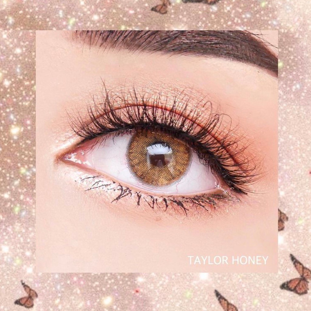 คอนเเทคเลนส์ Zplus 💕รุ่น Taylor Honey ค่าสายตา 0-1000