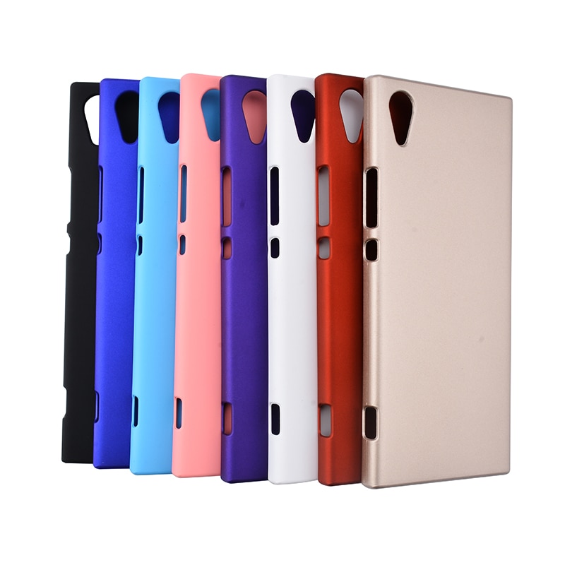แฟชั่นยาง Matte Hard Case ฝาหลังสําหรับ Sony Xperia X Compact XA XA1 XA2 XA3 Ultra