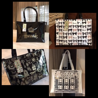 🛍Dont Miss ! Harrods PVC Shopping Bag🛍