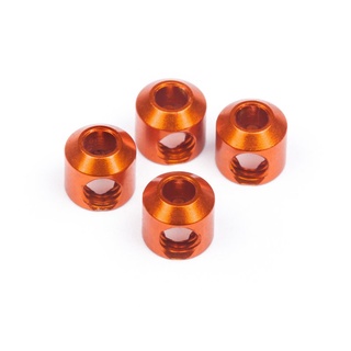 HPI 114485 SWAY BAR STOP COLLAR (ORANGE/4PCS) (STABILIZER STOPPER)