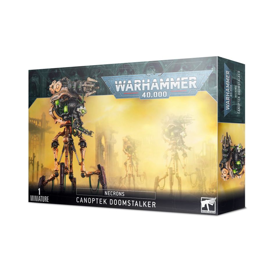 [GWพร้อมส่ง] Warhammer 40K : NECRONS CANOPTEK DOOMSTALKER โมเดลเกมสนามจำลอง