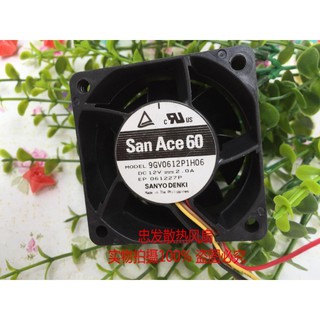 6CM 6038 FOR SANYO DENKI SAN ACE 9GV0612P1H051 12V 2.0A server cooling fan