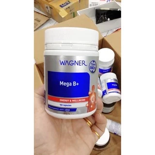 วิตามินบีรวม แร่ธาตุ ออสเตรเลีย Wagner Mega B+ 100 Capsules มี 100เม็ด