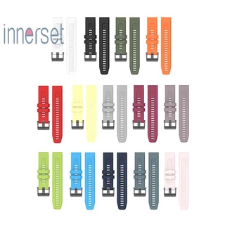 Inner สายนาฬิกาข้อมือซิลิโคน สําหรับ Garmin Fenix 7 Watch Strap 22 มม. Sport Watchband