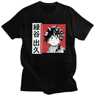 [COD]พร้อมส่ง เสื้อยืดแขนสั้น พิมพ์ลายอนิเมะ Midoriya Izuku My Hero Academia BNHA MHA Todoroki Boku No Hero Academia หลา