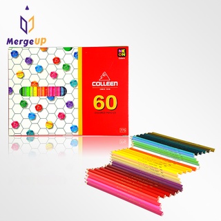 [Neon] สีไม้ คอลลีน Colleen 60 สี 1 หัว ชุดดินสอสี